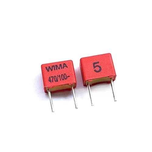 10 Stück/100 Stück Folienkondensator 471J 100V 470PF 5% FKP2 Pitch = 5mm(100pcs) von XLCLLKOC