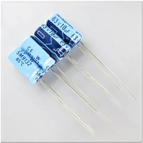 10 Stück/100 Stück Rubycon Alte Modelle Blau TWSS 10uF/63V10uF Audiokondensator 5x11mm(10PCS) von XLCLLKOC