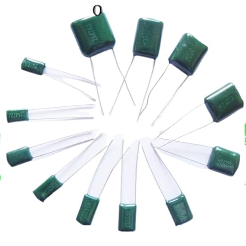 10 Stück Mylar-Filmkondensator 100 V 2 A 220 pF ~ 0,47 uF 5% (2A221J ~ 2A474J) Polyester-Filmkondensator(2A123) von XLCLLKOC