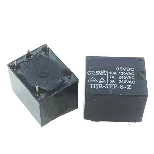 10Pcs Relais HLS8L-DC24V-SC HLS8L-DC12V-SC HLS8L-DC48V-SC HLS8L DC12V SC 5PIN 10A 24VDC(48V) von XLCLLKOC
