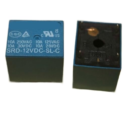 25 Stücke SRD-12VDC-SL-C PCB Typ 12 V DC SONGLE Leistungsrelais 25 Stücke SRD-12VDC-SL-C PCB Typ 12 V DC SONGLE Leistungsrelais von XLCLLKOC