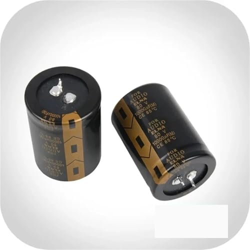 2Pcs/10Pcs 80V10000uF 35X50mm 85 ° Audiophile Filter Elektrolytkondensatoren(10Pcs) von XLCLLKOC