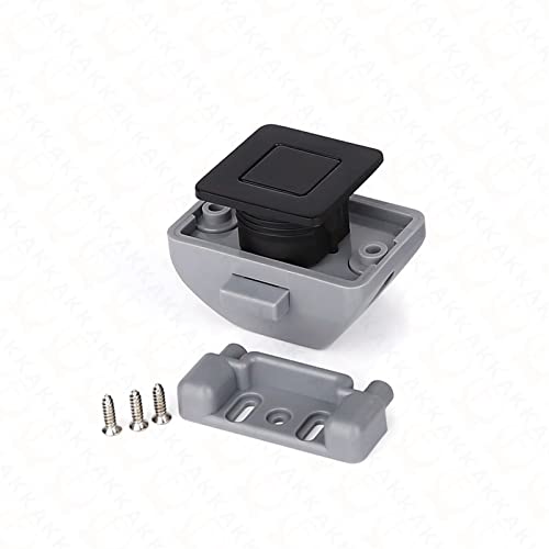 2Pcs Camper Auto Push-Lock 26mm Caravan Boot Motor Home Schrank Schublade Schloss Keyless(Black) von XLCLLKOC