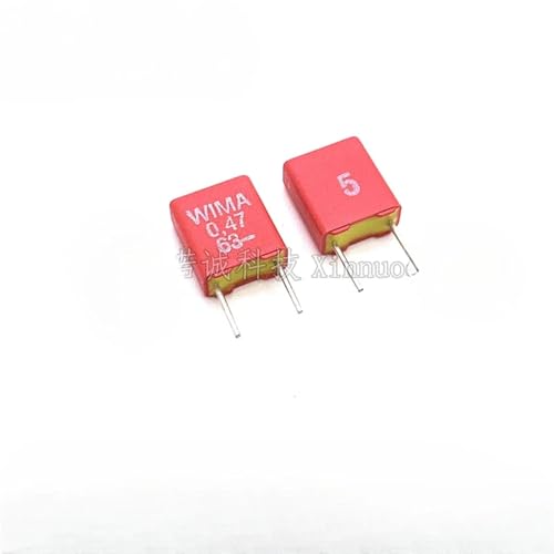 5 STÜCKE/10 STÜCKE MKS2 0,47 UF U47K63 63V0.47UF 10% Folienkondensator 470nF 474 Pitch = 5 MM(10PCS) von XLCLLKOC
