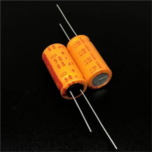 5 Stücke/50 Stücke 12,5 x 25mm 50V68uF 105 Hochgradiger Aluminium-Elektrolytkondensator in Industriequalität(50Pcs) von XLCLLKOC