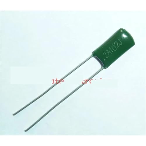 50 Stück/200 Stück Mylar-Filmkondensator 100 V 2A102J 0,001 uF 1 nF 2A102 5% Polyester-Filmkondensator(200Pcs) von XLCLLKOC
