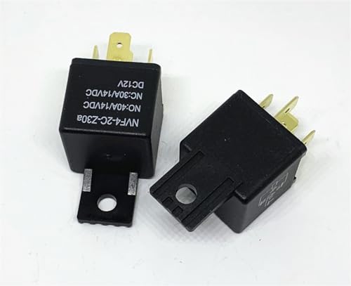 5Pcs Relais NVF4-2C-Z30a NVF4-2C-Z30a-DC12V DC24V NVF4 2C Z30a 40A 30A 4PIN(NVF4-2C-Z30a DC12V) von XLCLLKOC