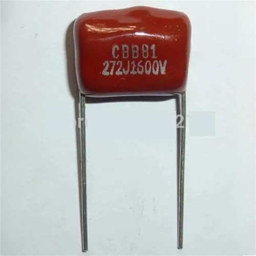 CBB-Kondensator 1600 V 272 J 1,6 kV 2,7 nF 2700 pF P15 CBB81 Metallisierter Polypropylen-Folienkondensator(100Pcs) von XLCLLKOC