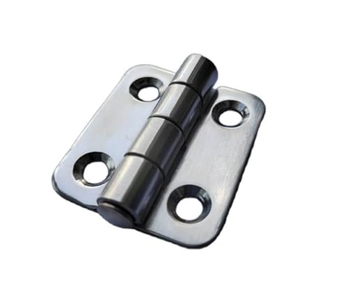CL253 Hochleistungs-Industriescharnier aus Edelstahl for Schränke in Küche und Schlafzimmer, 1 Stück(201Stainless Steel,59 * 62 * 2.8) von XLCLLKOC