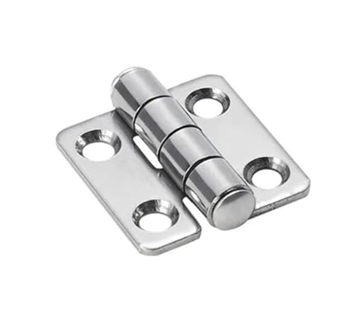 CL253 Hochleistungs-Industriescharnier aus Edelstahl for Schränke in Küche und Schlafzimmer, 1 Stück(304 Stainless Steel,44.5 * 36 * 2) von XLCLLKOC