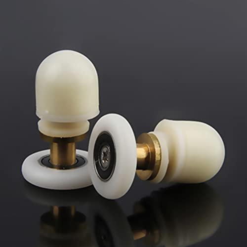 Durable Roller Dusche Zimmer Pulley Dusche Zimmer Roller Läufer Räder Riemenscheiben Durchmesser 2Pcs(27mm) von XLCLLKOC