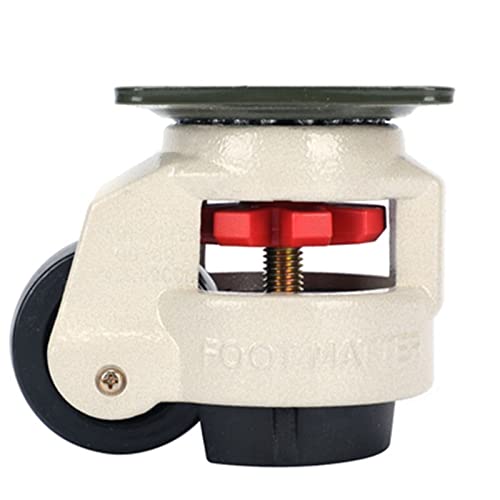GD-40F 60F 80F LAST 500KG Niveauregulierungs-Rad-Flaschen-flache Unterstützung(1PCS GD-60F-A) von XLCLLKOC