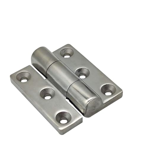 Hardware-Zubehör Möbel 304 Edelstahl Metall Runde Ecke Feder Butt Pivot Türscharnier 1 Stücke von XLCLLKOC