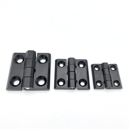 M5 M6 Conceld Scharnier 50 * 50 60 * 60 40 * 40mm Tür Scharniere Chrom Schwarz Finish 1 stücke(Black,60 * 60) von XLCLLKOC