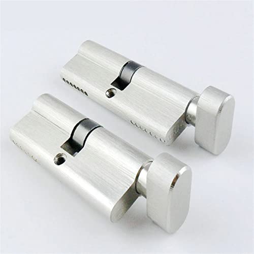 Messing Türschloss Zylinder Doppel Öffnung for Tor Schlafzimmer Badezimmer Home Security Hardware DIY 1Pcs(80mm) von XLCLLKOC
