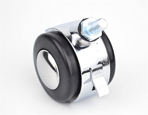 Möbel Caster Rad Durchmesser 50MM M8x14 Gewindestange Legierung Computer Schreibtisch Rad Riemenscheiben 2Pcs Möbel Caster Rad Durchmesser 50MM M8x14 Gewindestange Legierung Computer Schreibtisch Rad Riemenscheiben 2Pcs von XLCLLKOC