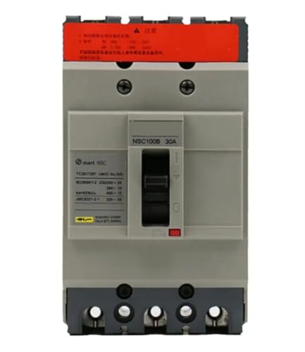 NSC100B3030N NSC100B3030N 3P 30A 10kA Kunststoffgehäuse Verteilung Circuit Breaker 1Pcs von XLCLLKOC