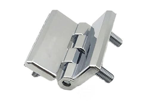 Südostasien Sonderangebot 50 60 40mm Scharnier Industrielle Elektrische Box Chrom-Finish Tür 1Pcs(SilveryStud,40 * 40) von XLCLLKOC
