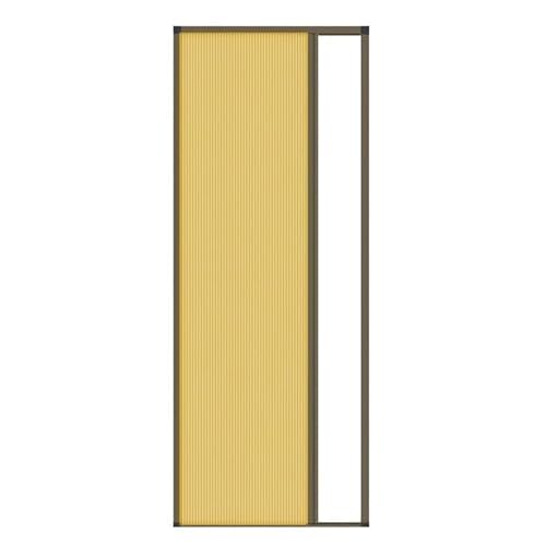 XLIHAWY Akkordeon-Falttür, Einziehbare Ziehharmonika-Tür, Mit Aluminiumrahmen Schrankinnentür Für Badezimmer Küche(80x100cm) von XLIHAWY