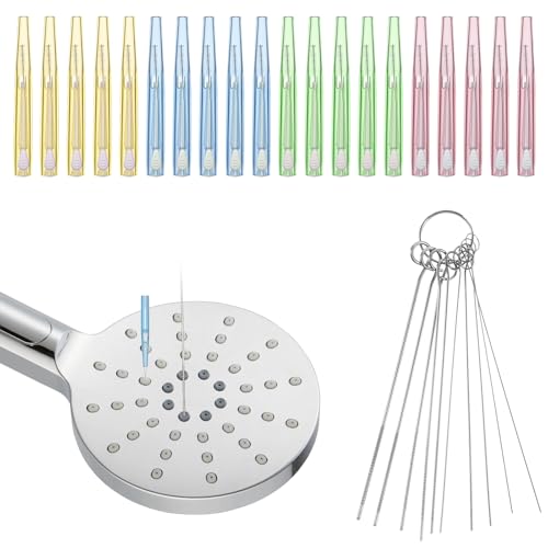 XLIUAX 30 Stück Duschkopf Reinigungsbürste, Mini Bürste Reinigung, Duschkopf Reinigungswerkzeuge für kleine Düsenlöcher mit Aufbewahrungsboxen, Duschkopfs Anti Verstopfungs Reinigungsbürsten XLIUAX 30 Stück Duschkopf Reinigungsbürste, Mini Bürste Reinigung, Duschkopf Reinigungswerkzeuge für kleine Düsenlöcher mit Aufbewahrungsboxen, Duschkopfs Anti Verstopfungs Reinigungsbürsten von XLIUAX