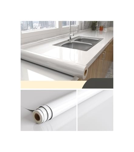 XLLZPX Vinyl Küche ölbeständige Tapete Selbstklebende wasserdichte Arbeitsplatte Möbel Marmor transparente Folie Badezimmer Dekor Aufkleber(ZGB,40cmx300cm) von XLLZPX