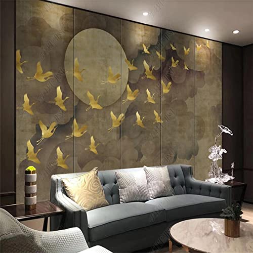 Japanische Vintage Gold Blume und Vogel Kunst Bild Tapete Home Decor 3D Wandbild Schlafzimmer Tapete TV Wandbild Tapete Wanddekoration fototapete 3d Vlies wandbild Schlafzimmer-400cm×280cm Japanische Vintage Gold Blume und Vogel Kunst Bild Tapete Home Decor 3D Wandbild Schlafzimmer Tapete TV Wandbild Tapete Wanddekoration fototapete 3d Vlies wandbild Schlafzimmer-400cm×280cm von XLMING