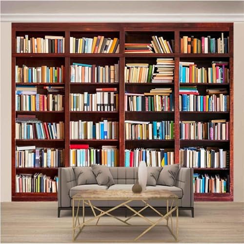 Kreative Kubische Retro Bücher Bücherregal 3D Tapeten Tapete Luxus Home Esszimmer Fototapete Effekt Wohnzimmer Schlafzimmer Kinderzimmer-350cm×256cm Kreative Kubische Retro Bücher Bücherregal 3D Tapeten Tapete Luxus Home Esszimmer Fototapete Effekt Wohnzimmer Schlafzimmer Kinderzimmer-350cm×256cm von XLMING