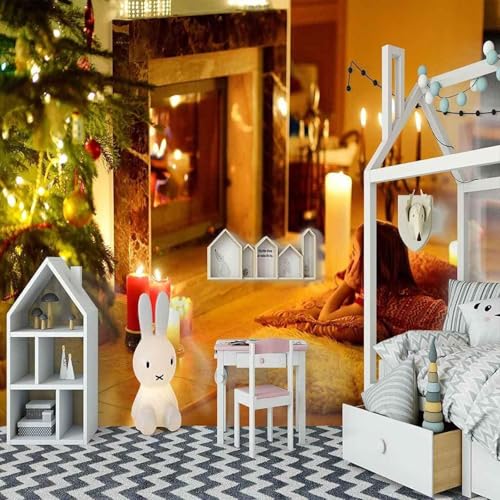 Stereoskopische Figuren Kerzen Hängende Kugeln Bäume 3D Tapeten Tapete Luxus Home Esszimmer Fototapete Effekt Wohnzimmer Schlafzimmer Kinderzimmer-250cm×170cm von XLMING