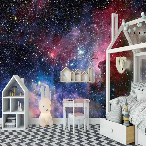 Stereoskopische Multicolour Starry Night Kreativkunst 3D Tapeten Tapete Luxus Home Esszimmer Fototapete Effekt Wohnzimmer Schlafzimmer Kinderzimmer-200cm×140cm Stereoskopische Multicolour Starry Night Kreativkunst 3D Tapeten Tapete Luxus Home Esszimmer Fototapete Effekt Wohnzimmer Schlafzimmer Kinderzimmer-200cm×140cm von XLMING
