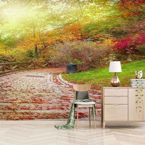 Wunderschön Dreidimensional Herbst Wald Gefallene Blätter 3D Tapeten Tapete Luxus Home Esszimmer Fototapete Effekt Wohnzimmer Schlafzimmer Kinderzimmer-200cm×140cm Wunderschön Dreidimensional Herbst Wald Gefallene Blätter 3D Tapeten Tapete Luxus Home Esszimmer Fototapete Effekt Wohnzimmer Schlafzimmer Kinderzimmer-200cm×140cm von XLMING