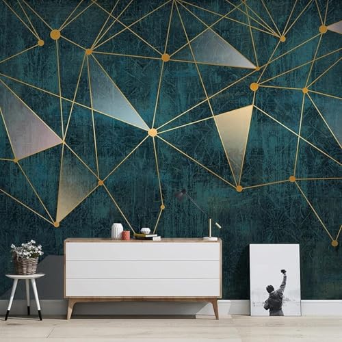 XLMING Abstrakt Frisch Geometrisch Luxus Goldene Linie 3D Tapete Premium Strukturierte Seide Speisesaal Arbeitszimmer Wohnzimmer Schlafzimmer Sofa TV Wand-200cm×140cm XLMING Abstrakt Frisch Geometrisch Luxus Goldene Linie 3D Tapete Premium Strukturierte Seide Speisesaal Arbeitszimmer Wohnzimmer Schlafzimmer Sofa TV Wand-200cm×140cm von XLMING