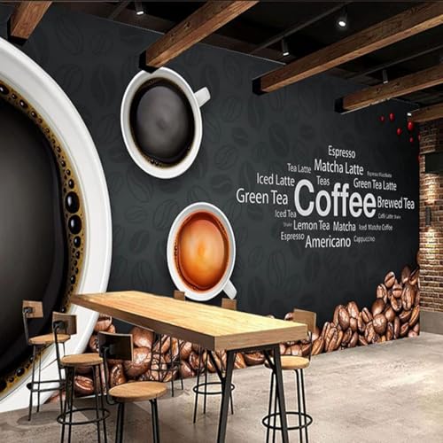 XLMING Abstrakte Coffee Chalkboard Art Englische Buchstaben 3D Tapeten Tapete Seidigkeit Home Esszimmer Möbel Sofa Schlafzimmer Wohnzimmer TV Hintergrund-200cm×140cm XLMING Abstrakte Coffee Chalkboard Art Englische Buchstaben 3D Tapeten Tapete Seidigkeit Home Esszimmer Möbel Sofa Schlafzimmer Wohnzimmer TV Hintergrund-200cm×140cm von XLMING
