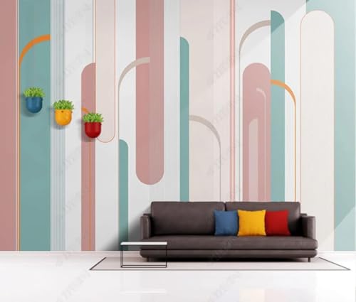 XLMING Abstrakte Farbenfrohe Kunst Geometrische Muster 3D Tapeten Tapete Seidigkeit Home Esszimmer Möbel Sofa Schlafzimmer Wohnzimmer TV Hintergrund-150cm×105cm XLMING Abstrakte Farbenfrohe Kunst Geometrische Muster 3D Tapeten Tapete Seidigkeit Home Esszimmer Möbel Sofa Schlafzimmer Wohnzimmer TV Hintergrund-150cm×105cm von XLMING