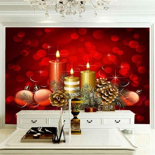 XLMING Cartoon Rote Kerze Pflanze Kreativ 3D Tapete Hochwertige Strukturierte Seide Wohnzimmer Sofa Schlafzimmer Esszimmer Home Dekoration-430cm×300cm XLMING Cartoon Rote Kerze Pflanze Kreativ 3D Tapete Hochwertige Strukturierte Seide Wohnzimmer Sofa Schlafzimmer Esszimmer Home Dekoration-430cm×300cm von XLMING