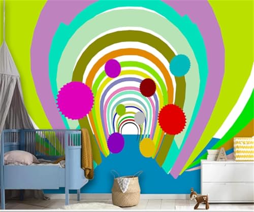 XLMING Fresh Colourful Sphere Abstrakt Erweiterter Raum 3D Tapeten Tapete Seidigkeit Home Esszimmer Möbel Sofa Schlafzimmer Wohnzimmer TV Hintergrund-350cm×256cm XLMING Fresh Colourful Sphere Abstrakt Erweiterter Raum 3D Tapeten Tapete Seidigkeit Home Esszimmer Möbel Sofa Schlafzimmer Wohnzimmer TV Hintergrund-350cm×256cm von XLMING