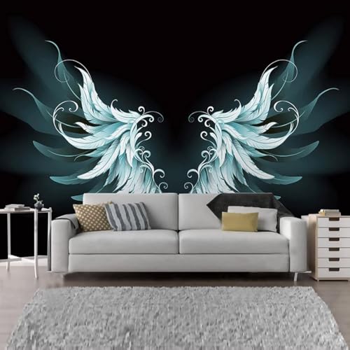 XLMING Frische Handgemalte Kunst Weiße Feder 3D Tapeten Tapete Seidigkeit Home Esszimmer Möbel Sofa Schlafzimmer Wohnzimmer TV Hintergrund-400cm×280cm XLMING Frische Handgemalte Kunst Weiße Feder 3D Tapeten Tapete Seidigkeit Home Esszimmer Möbel Sofa Schlafzimmer Wohnzimmer TV Hintergrund-400cm×280cm von XLMING