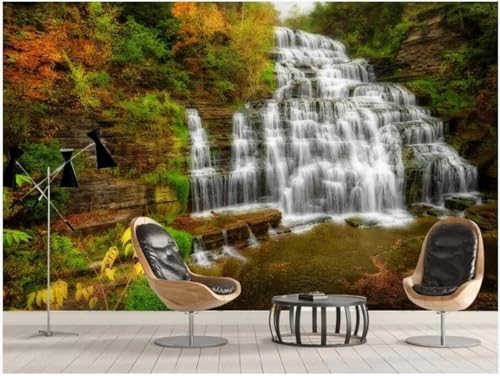 XLMING Gemütlich Schöne Natur Landschaft Wasserfall 3D Tapeten Tapete Seidigkeit Home Esszimmer Möbel Sofa Schlafzimmer Wohnzimmer TV Hintergrund-250cm×170cm XLMING Gemütlich Schöne Natur Landschaft Wasserfall 3D Tapeten Tapete Seidigkeit Home Esszimmer Möbel Sofa Schlafzimmer Wohnzimmer TV Hintergrund-250cm×170cm von XLMING