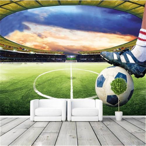 XLMING Großer Sport Fußball Fußballstadion Himmel 3D Tapete Hochwertige Strukturierte Seide Wohnzimmer Sofa Schlafzimmer Esszimmer Home Dekoration-150cm×105cm XLMING Großer Sport Fußball Fußballstadion Himmel 3D Tapete Hochwertige Strukturierte Seide Wohnzimmer Sofa Schlafzimmer Esszimmer Home Dekoration-150cm×105cm von XLMING