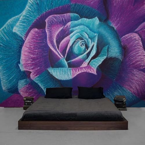 XLMING Handgemalt Frische Schöne Verträumte Bunte Rosen 3D Tapete Premium Strukturierte Seide Speisesaal Arbeitszimmer Wohnzimmer Schlafzimmer Sofa TV Wand-300cm×210cm XLMING Handgemalt Frische Schöne Verträumte Bunte Rosen 3D Tapete Premium Strukturierte Seide Speisesaal Arbeitszimmer Wohnzimmer Schlafzimmer Sofa TV Wand-300cm×210cm von XLMING