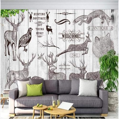 XLMING Handgemalte Vintage Kunsttafel Tier Hirsch 3D Tapete Hochwertige Strukturierte Seide Wohnzimmer Sofa Schlafzimmer Esszimmer Home Dekoration-150cm×105cm XLMING Handgemalte Vintage Kunsttafel Tier Hirsch 3D Tapete Hochwertige Strukturierte Seide Wohnzimmer Sofa Schlafzimmer Esszimmer Home Dekoration-150cm×105cm von XLMING