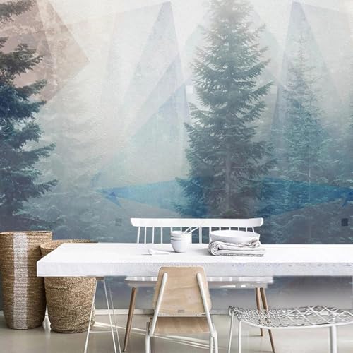 XLMING Handgezeichnete Abstrakte Wald Nebel Natur Landschaft Tapete 3D Luxuriöse Seide Büro Esszimmer Sofa Flur Schlafzimmer Wohnzimmer TV Dekorative Wand-250cm×170cm XLMING Handgezeichnete Abstrakte Wald Nebel Natur Landschaft Tapete 3D Luxuriöse Seide Büro Esszimmer Sofa Flur Schlafzimmer Wohnzimmer TV Dekorative Wand-250cm×170cm von XLMING