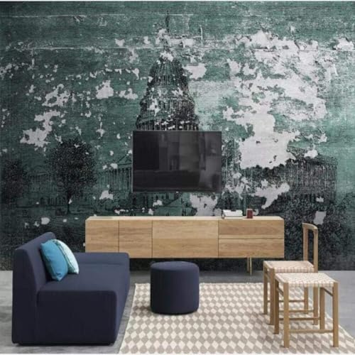 XLMING Retro Relief Abgenutzt Kunst Wand Architektur 3D Tapete Premium Strukturierte Seide Speisesaal Arbeitszimmer Wohnzimmer Schlafzimmer Sofa TV Wand-200cm×140cm XLMING Retro Relief Abgenutzt Kunst Wand Architektur 3D Tapete Premium Strukturierte Seide Speisesaal Arbeitszimmer Wohnzimmer Schlafzimmer Sofa TV Wand-200cm×140cm von XLMING