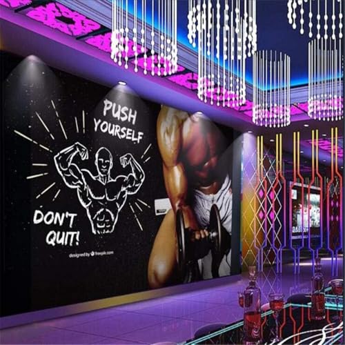 XLMING Retro Tafel Kunst Fitnessstudio Muskulöser Mann 3D Tapete Premium Strukturierte Seide Speisesaal Arbeitszimmer Wohnzimmer Schlafzimmer Sofa TV Wand-200cm×140cm XLMING Retro Tafel Kunst Fitnessstudio Muskulöser Mann 3D Tapete Premium Strukturierte Seide Speisesaal Arbeitszimmer Wohnzimmer Schlafzimmer Sofa TV Wand-200cm×140cm von XLMING