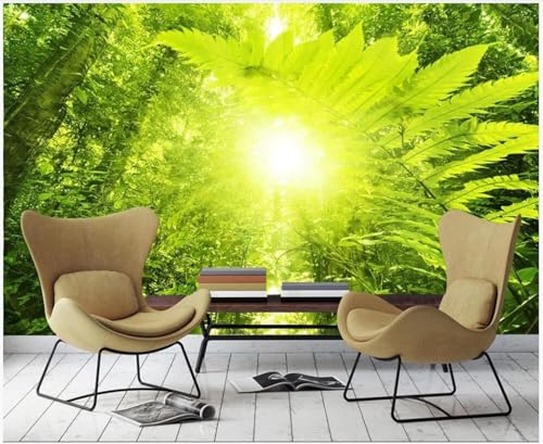 XLMING Sunny Green Forest Natur Landschaft 3D Tapeten Tapete Seidigkeit Home Esszimmer Möbel Sofa Schlafzimmer Wohnzimmer TV Hintergrund-150cm×105cm XLMING Sunny Green Forest Natur Landschaft 3D Tapeten Tapete Seidigkeit Home Esszimmer Möbel Sofa Schlafzimmer Wohnzimmer TV Hintergrund-150cm×105cm von XLMING