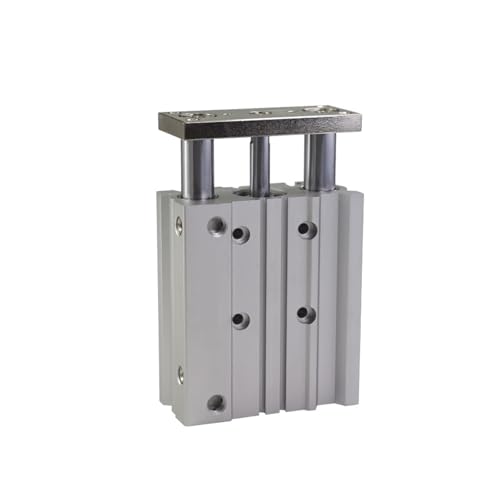 XLMURZAC Compact Guide air Pneumatische Zylinder mit Guide Rod MGPM12-10Z MGPL16 20 25 32 40 50 63 80 100 Hub 10 20 25 30 40 50(20) von XLMURZAC