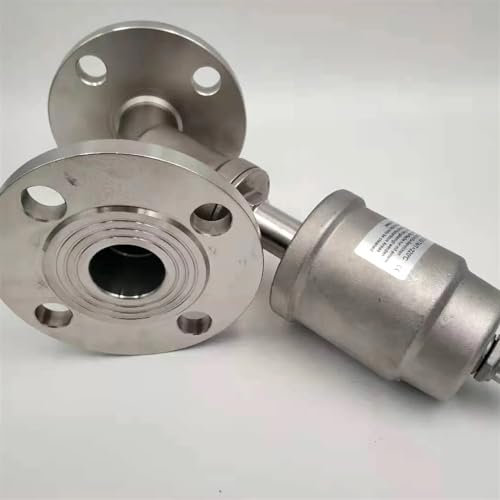 XLMURZAC DN65 304 Edelstahl Flansch Pneumatisches Winkelsitzventil Dampf Hochtemperaturbeständiges Flansch-Winkelsitzventil(Double Acting) von XLMURZAC