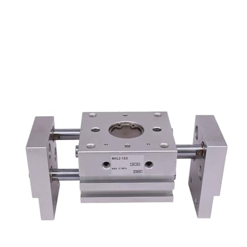 XLMURZAC Doppeltwirkender pneumatischer Greifer, breiter Typ, Luftgreifer, Parallelzylinder MHL2-10D 16 20 25 32 40D1 D2, Aluminiumklemmen(D) von XLMURZAC