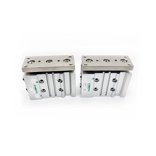 XLMURZAC Führungszylinder mit Führungsstange STG-M-12-16-20-25-32-40-50-63-80C-10-20-25-30-40-50-75-100-150-200-250-T0H5/T2H/T3H3-H/D/R-P6 Größe: STG-M-80(-450(Stroke),STG-M-50) von XLMURZAC