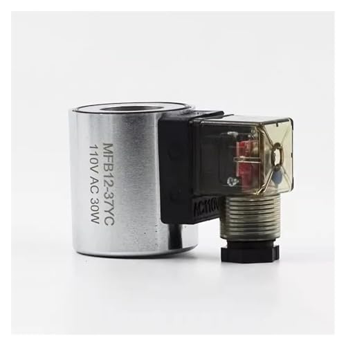 XLMURZAC MFB12-37YC MFZ12-37YC Hydraulik-Magnetventilspule, Innenloch 23 mm, Höhe 51 mm, 30 W(AC110) von XLMURZAC