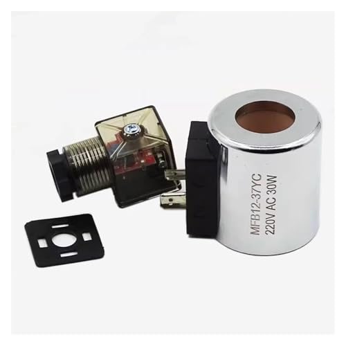 XLMURZAC MFB12-37YC MFZ12-37YC Hydraulik-Magnetventilspule, Innenloch 23 mm, Höhe 51 mm, 30 W(DC60V) von XLMURZAC